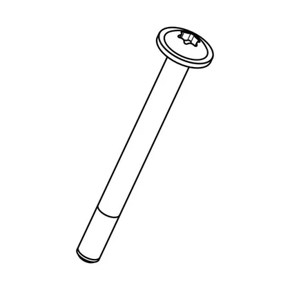 Śruba uchwytu drzwi do piekarnika Electrolux / AEG M4 x 52 A2K 3878731524