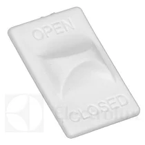 Suwak przełącznika panelu sterującego do okapu Electrolux / AEG biały 50296026003