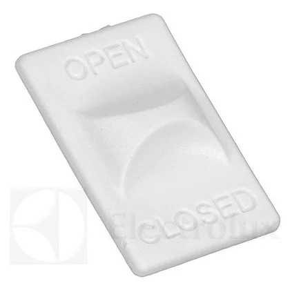 Suwak przełącznika panelu sterującego do okapu Electrolux / AEG biały 50296026003