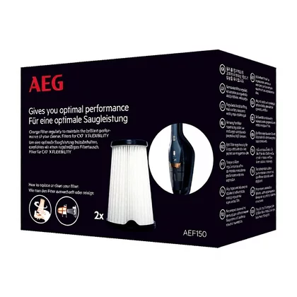 Filtry odkurzaczy bezprzewodowyc Filtry do odkurzacza bezprzewodowego Electrolux / AEG CX7 / QX8-1 EF150 9001683755 2 szt.