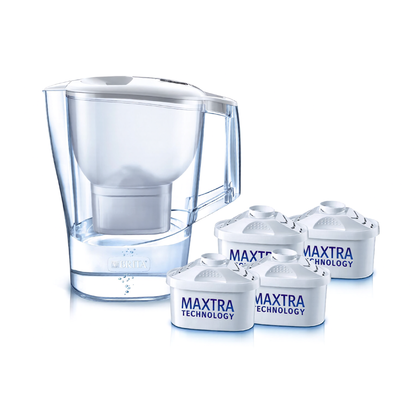 Dzbanek filtrujący Brita Aluna XL 3,5 l z 4 wkładami biały