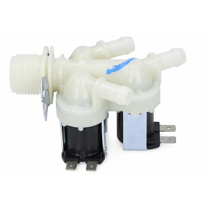 Elektrozawór 3-drożny 180° wylot 12 mm do pralek Brandt / Mastercook / Bitron