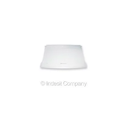 Półka szklana do chłodziarki Ariston / Indesit / Hotpoint / Whirlpool 460 x 282 x 3,9 mm C00285827 482000031695