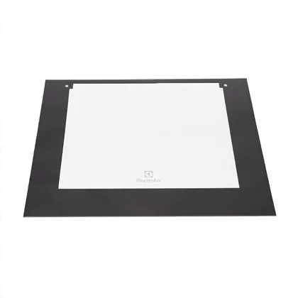 Szyba zewnętrzna drzwi piekarnika Electrolux / AEG biała 592 x 502 mm 5610438409