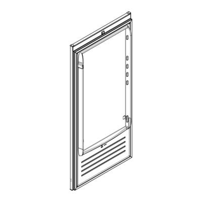 Drzwi lodówki, białe - 538x114mm Electrolux (140218061012)