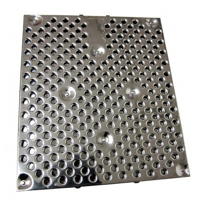 Metalowy filtr tłuszczowy do okapu Ariston / Indesit / Hotpoint / Whirlpool 304 x 267 x 10 mm C00111032 481248058411