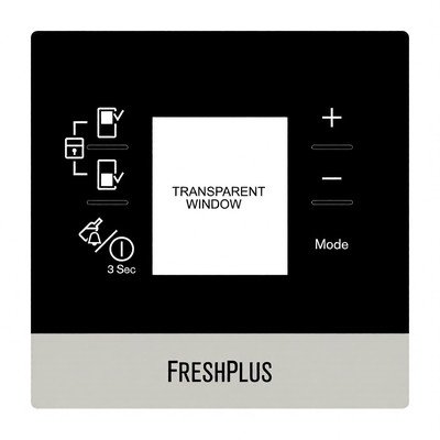 Pokrywa wyświetlacza LCD do chłodziarki Electrolux / AEG 2670034186
