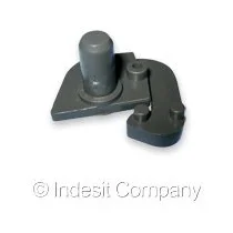 Tulejka zamykania prawych drzwi lodówki Ariston / Indesit / Hotpoint / Whirlpool szara C00046085 482000026590