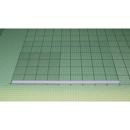 Półka szklana z ramkami do chłodziarko-zamrażarki Amica 445 x 290 x 3 mm 1038656