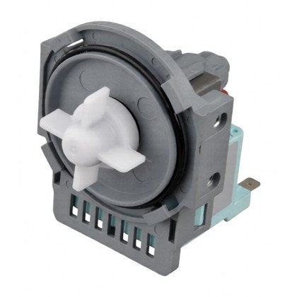 Silnik pompy odpływowej do zmywarki Samsung 4 zatrzaski, styki z tyłu DD81-01429A