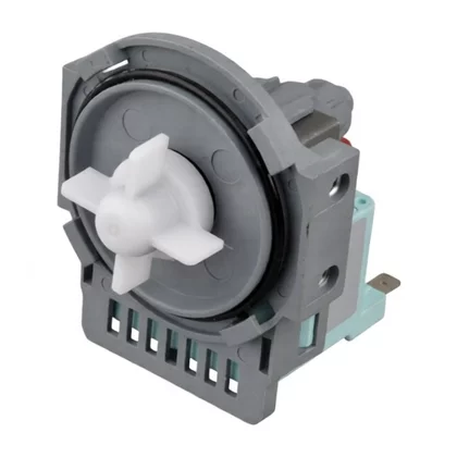 Silnik pompy odpływowej do zmywarki Samsung 4 zatrzaski, styki z tyłu DD81-01429A