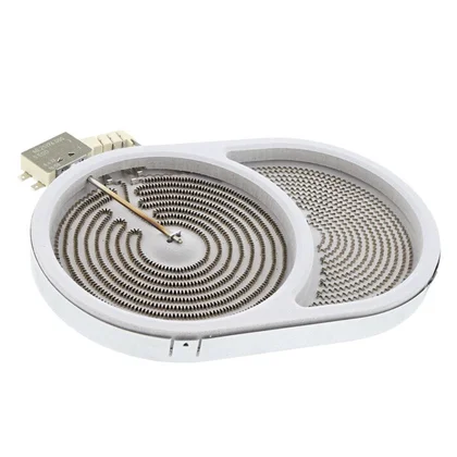 Promiennik podwójny owalny do płyty grzejnej Electrolux / AEG 170 x 265 mm 230 V 2200 W