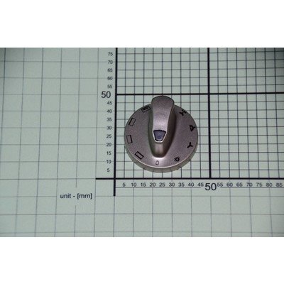 Pokrętło 8 funkcje piekarnika srebrne (8022697)