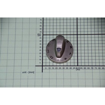 Pokrętło 8 funkcje piekarnika srebrne (8022697)