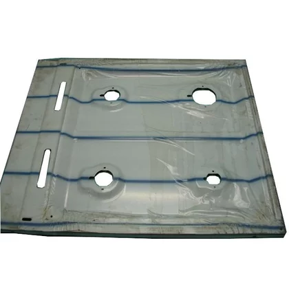 Elementy obudowy Płyta podpalnikowa inox do kuchenki gazowej Amica 2-kominy 8014091