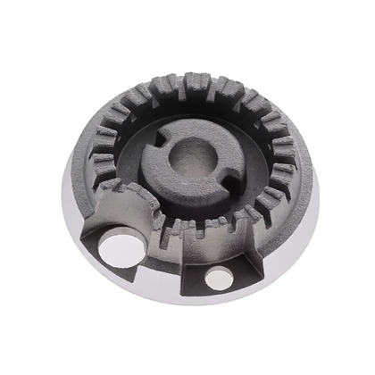Kołpak podstawy palnika małego do płyty gazowej Whirlpool / Indesit / Ariston / Hotpoint 481236078135 C00316269