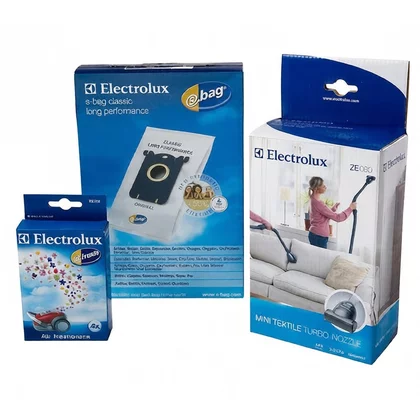 Zestaw akcesoriów do odkurzacza Electrolux / AEG Max Performance Kit z workiem s-bag Classic Long Performance i ssawką Mini Textile Turbo 9002566942