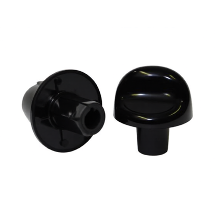 Pokrętło palników gazowych do kuchenki Ariston / Indesit / Hotpoint / Whirlpool czarne C649PV.3(X)U C00093403 482000027966