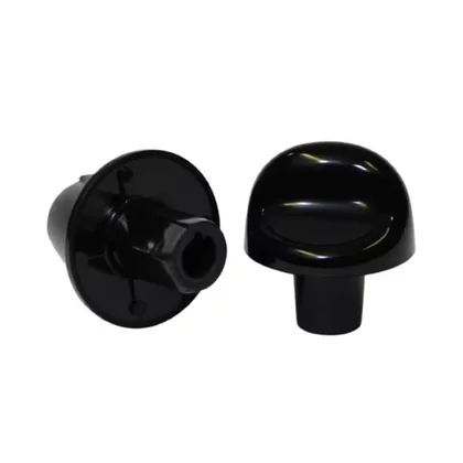 Pokrętło palników gazowych do kuchenki Ariston / Indesit / Hotpoint / Whirlpool czarne C649PV.3(X)U C00093403 482000027966