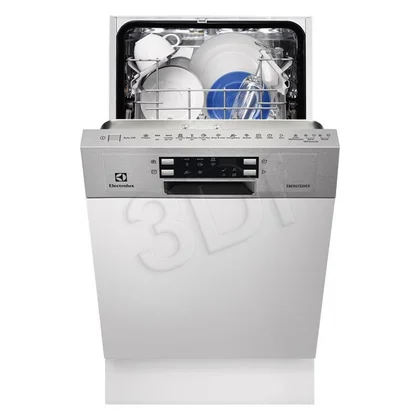 Zmywarka do zabudowy Electrolux ESI 4500LOX 45 cm z panelem odkrytym