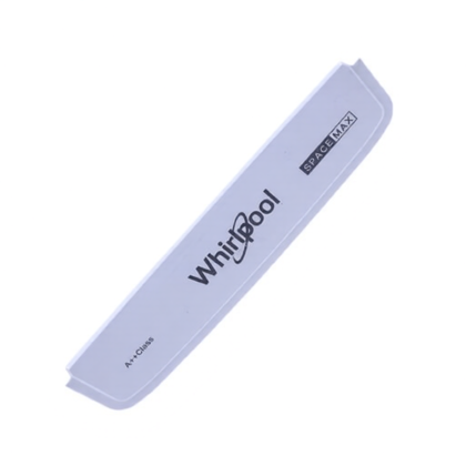 Uchwyt drzwi chłodziarki do lodówki Whirlpool / Indesit / Ariston / Hotpoint biały 481010474852 C00438844 488000617361 C00617361