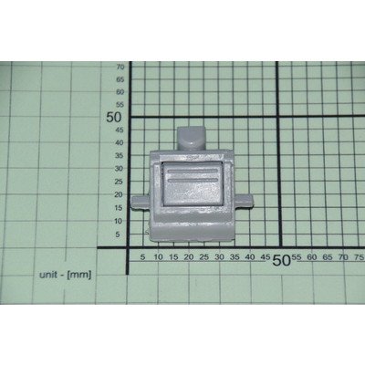 Uchwyt osłony dolnej szary (1001783)