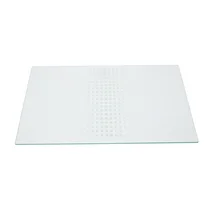 Elementy szklane i plastikowe lo Półka szklana do lodówki Gorenje / Hisense 526 x 333 x 4 mm 661385