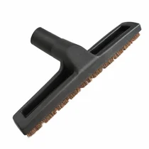 Ssawka podłogowa do odkurzacza fi 35 mm z naturalnym włosiem i kółkami 30 cm