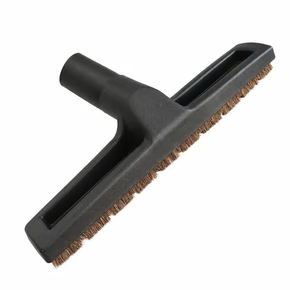 Ssawka podłogowa do odkurzacza fi 35 mm z naturalnym włosiem i kółkami 30 cm