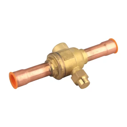 Złączki, zawory serwisowe Zawór kulowy do układów chłodniczych i klimatyzacyjnych Domax 7/8" ODF SR-17207 34144