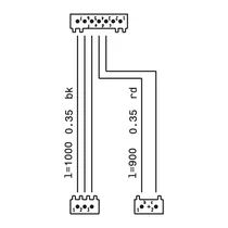 Kompletna wiązka kablowa do zmywarki Electrolux / AEG 1173782051