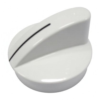 Osłona pokrętła sterującego termostatem do pralki Electrolux / AEG biała 1248329003