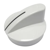 Osłona pokrętła sterującego termostatem do pralki Electrolux / AEG biała 1248329003
