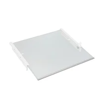 Półka szklana z szynami do lodówki Electrolux / AEG neutralna 490,4 x 446 mm