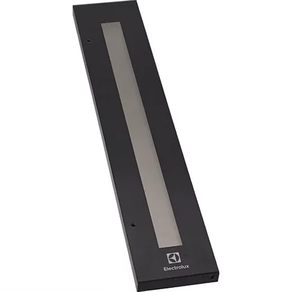 Elementy szklane i plastikowe lo Szklane drzwi do lodówki Electrolux czarne 4055392353