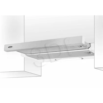 Okap teleskopowy podszafkowy Akpo WK-7 Light Eco 60 biały 152 m3/h 600 mm