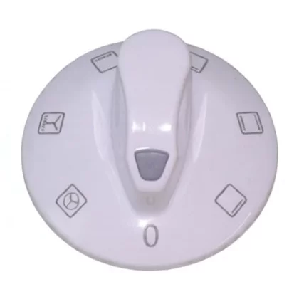 Pokrętło funkcji do piekarnika Amica 6 funkcji białe E611.00/09.5672.00 9049616