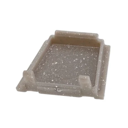 Zaślepka odboju drzwi do lodówki Electrolux / AEG srebrna 8074861033