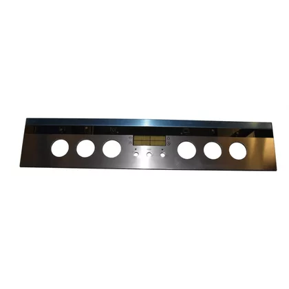 Elementy obudowy Front przedni do kuchenki Amica 2GGTaYSr-plat czarny bez logo 9032103