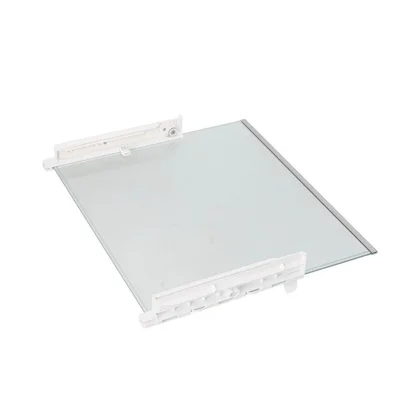 Półka szklana z szynami do lodówki Electrolux / AEG neutralna 490,4 x 446 mm