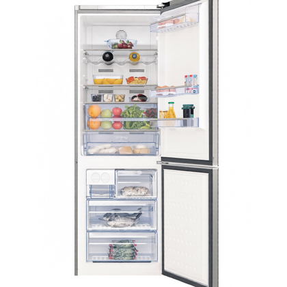 Półki na plastikowe i druciane r Półka szklana z profilem do lodówki Beko 4398420200