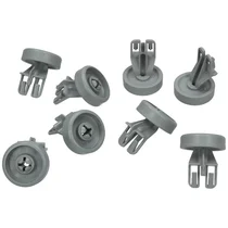 Akcesoria do zmywarek Whirlpool Kółka kosza dolnego do zmywarki Whirlpool / Indesit / Ariston / Hotpoint 8 szt. 481010603475 C00324971 481252888112 C00311316