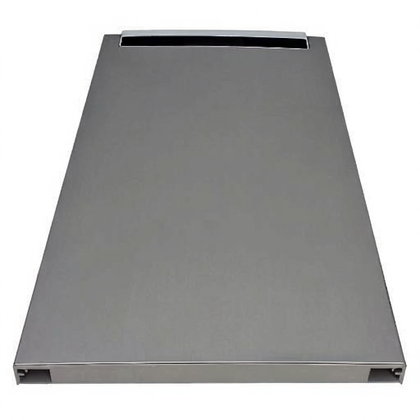Drzwi chłodziarki do lodówki Whirlpool / Indesit / Ariston / Hotpoint Inox 481010848109 C00495495