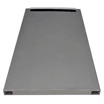 Drzwi chłodziarki do lodówki Whirlpool / Indesit / Ariston / Hotpoint Inox 481010848109 C00495495