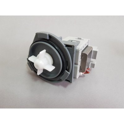 Silnik pompy 3 zatrzaski, kostka tył zmywarki Beko 1740300100