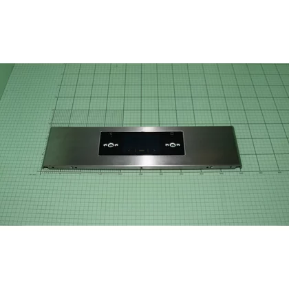 Elementy obudowy Front panelu sterowania do kuchni Amica bez logo 9082882 Tablica.TRX 522_HTs[mm] Y2M