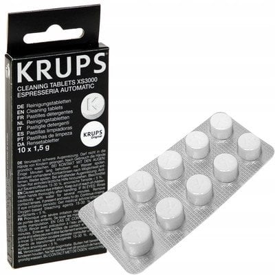Tabletki czyszczące do ekspresów Krups 10 szt. XS300010