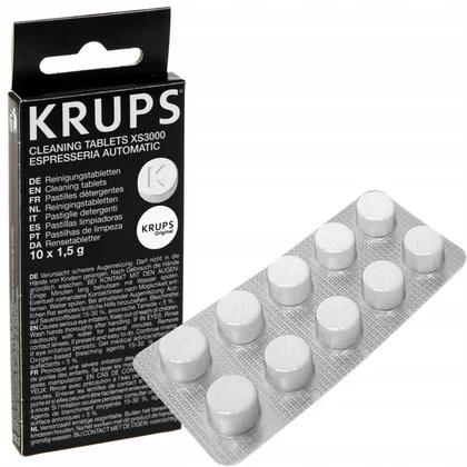 Tabletki czyszczące do ekspresów Krups 10 szt. XS300010