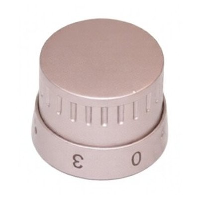 Pokrętło płytki grzejnej do kuchni Amica Scandium A 1109 inox z 3 z prawej 9062510