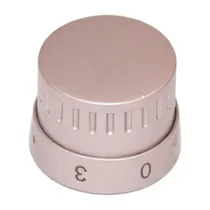 Pokrętło płytki grzejnej do kuchni Amica Scandium A 1109 inox z 3 z prawej 9062510